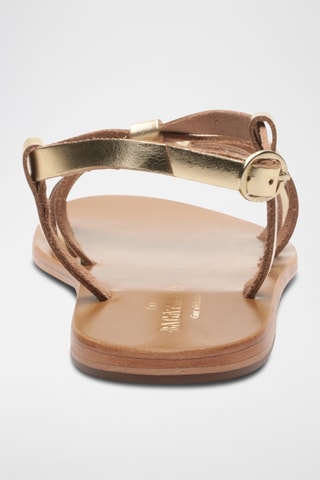 Sandales en cuir Aishwarya - Doré