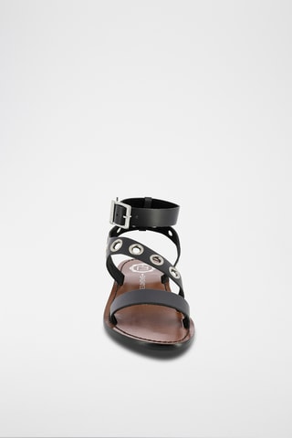 Sandales en cuir Pernettya - Noir