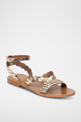 Sandales en cuir Anita - Doré