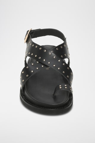 Sandales en cuir Idalina - Noir