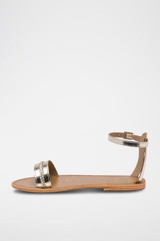 Sandales en cuir Pasas - Doré
