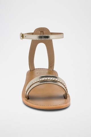 Sandales en cuir Pasas - Doré