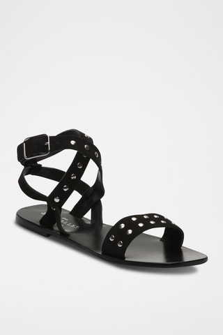 Sandales en cuir Brielle - Noir