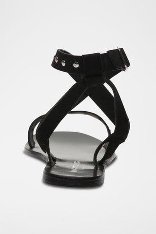 Sandales en cuir Brielle - Noir
