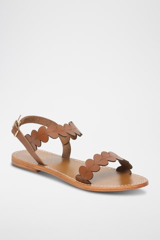Sandales en cuir Domizia - Camel