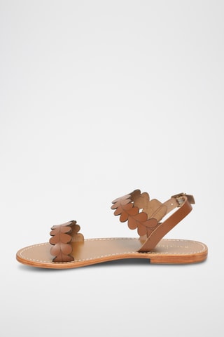 Sandales en cuir Domizia - Camel