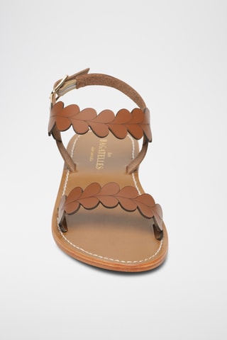 Sandales en cuir Domizia - Camel