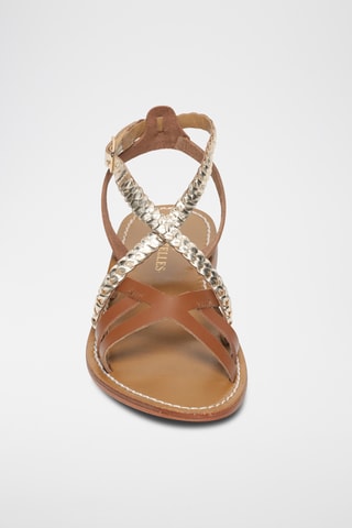 Sandales en cuir Tesino - Camel
