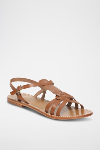 Sandales en cuir Ischia - Camel