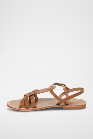 Sandales en cuir Ischia - Camel