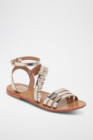 Sandales en cuir Carroll - Doré