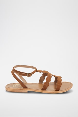 Sandales en cuir Thuja - Marron