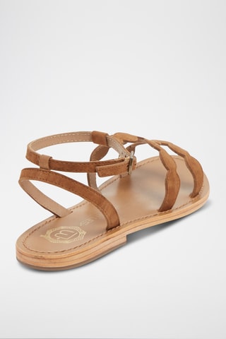 Sandales en cuir Thuja - Marron