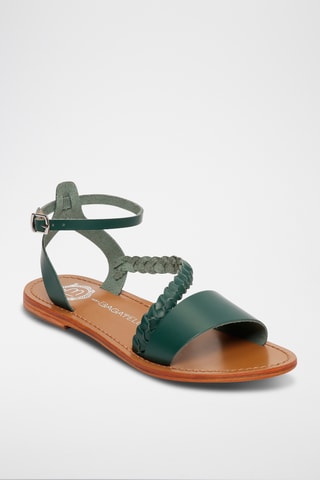 Sandales en cuir Belgrade - Vert