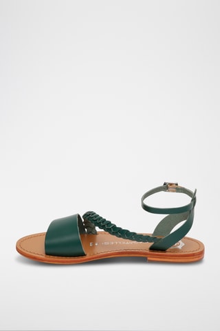 Sandales en cuir Belgrade - Vert