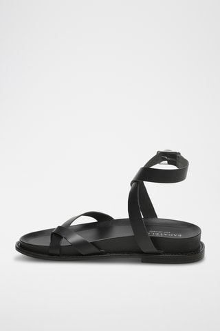 Sandales en cuir Pastora - Noir