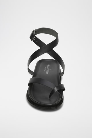 Sandales en cuir Pastora - Noir