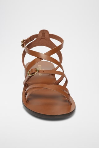 Sandales en cuir Abhiri - Camel