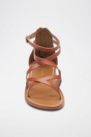 Sandales en cuir Jacenia - Camel