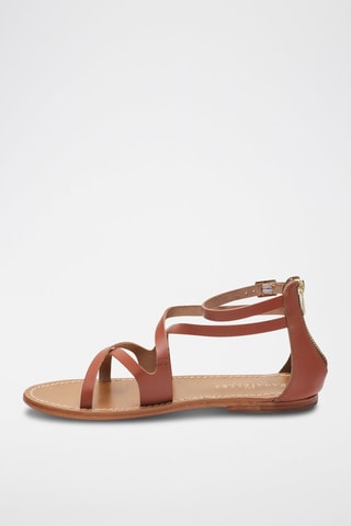 Sandales en cuir Jacenia - Camel