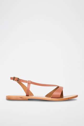 Sandales en cuir Amadrya - Camel