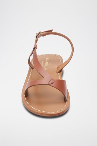 Sandales en cuir Amadrya - Camel