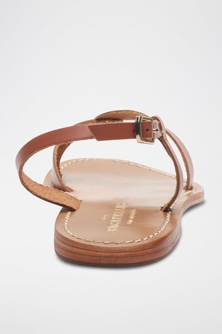 Sandales en cuir Amadrya - Camel