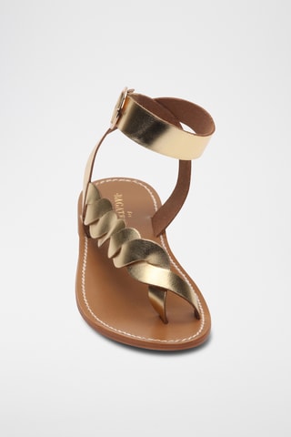 Sandales en cuir Lee - Marron