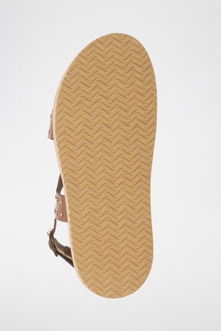 Sandales en cuir Idalina - Camel