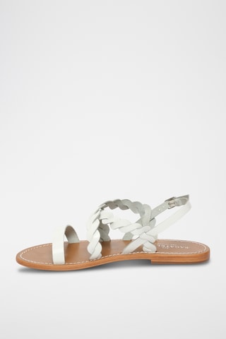 Sandales en cuir Liente - Blanc