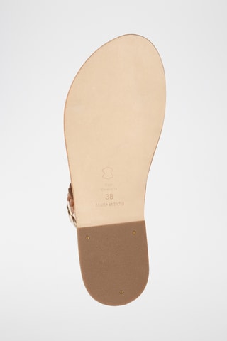 Sandales en cuir Cardamomo - Doré