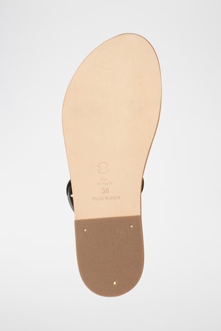 Sandales en cuir Manzanilla - Noir