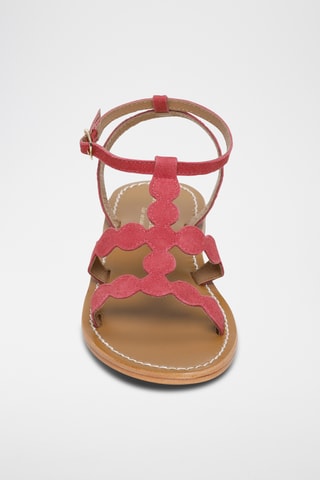 Sandales Thuja en nubuck - Rose