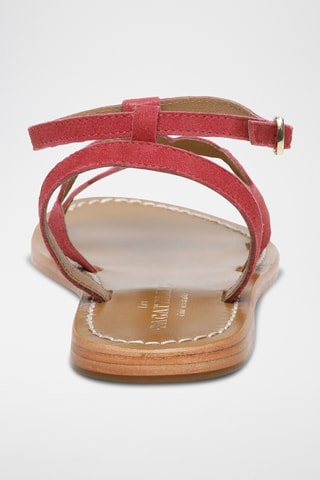 Sandales Thuja en nubuck - Rose