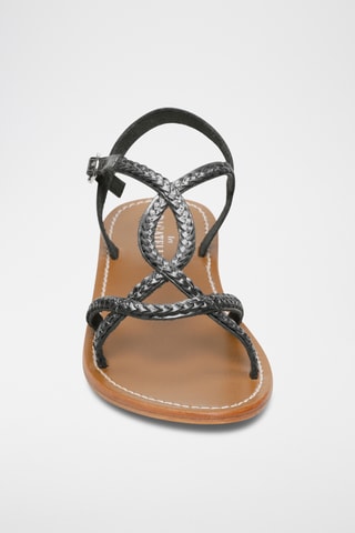 Sandales en cuir Clorinde - Noir