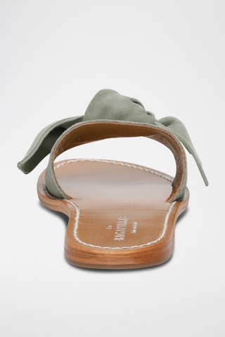 Mules en nubuck Westchester - Kaki