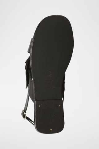 Sandales en cuir Celeste - Noir