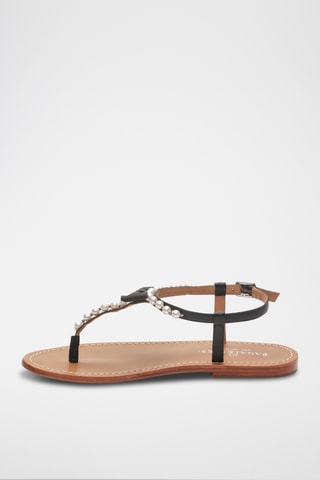 Sandales en cuir Primera - Noir et marron