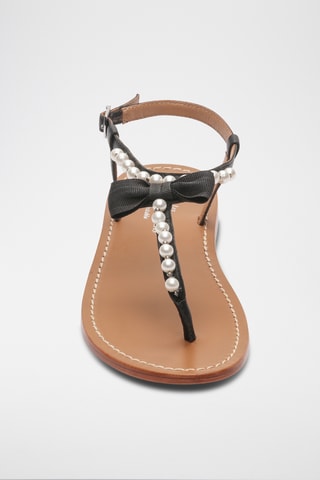 Sandales en cuir Primera - Noir et marron