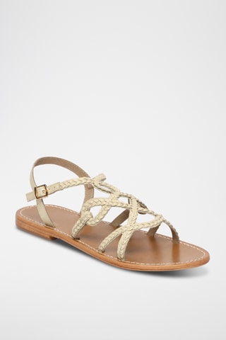 Sandales en cuir Marilou - Blanc