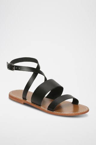Sandales en cuir Winston - Noir