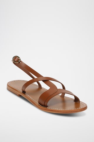 Sandales en cuir Kalista - Camel