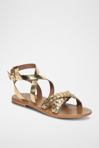 Sandales en cuir Wendy - Doré