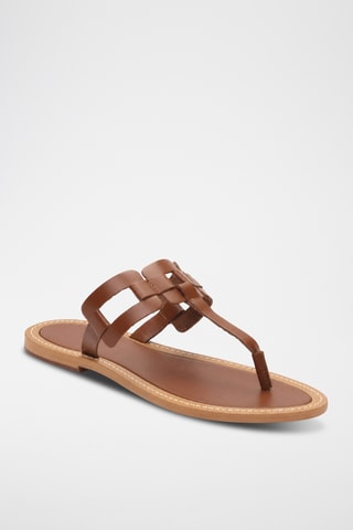 Sandales en cuir Brexia - Camel