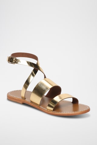 Sandales en cuir Winston - Doré