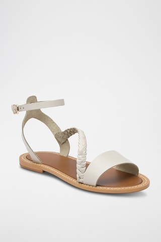 Sandales en cuir Bryxia - Blanc