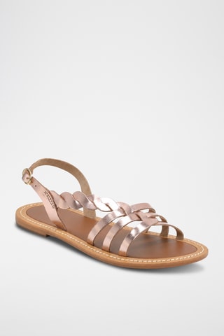 Sandales en cuir Ulvena - Doré rose