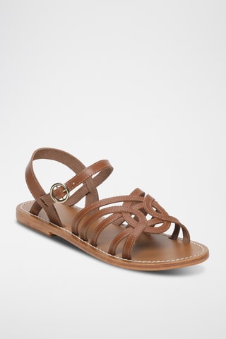 Sandales en cuir Lorine - Camel
