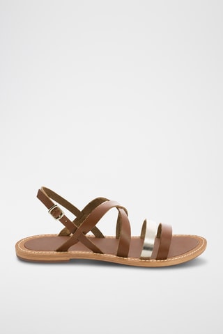 Sandales en cuir Rhiannon - Doré