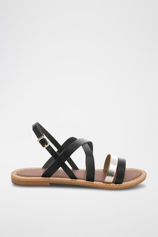 Sandales en cuir Rhiannon - Noir
